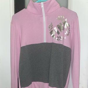 Pink Victoria Secret Quarter Zip
